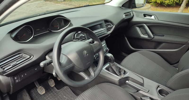 Peugeot 308 cena 35600 przebieg: 137000, rok produkcji 2017 z Łosice małe 137